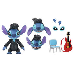 100 And Over: Ultimate Stitch Singer Elvis - 7" Scale Action Figure - Disney Lilo & Stitch - NECA Collectibles