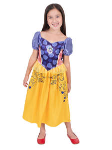 50 And Under: Snow White Dress Costume for Kids - Disney Snow White