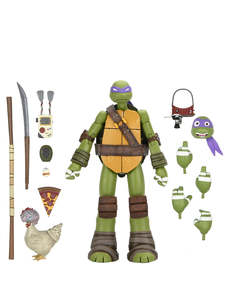 100 And Over: Ultimate Donatello - 7" Scale Action Figure - TMNT 2012 Cartoon - NECA Collectibles