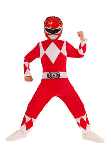 75 And Under: Red Ranger Costume for Kids - Power Rangers