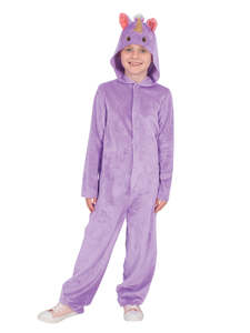 75 And Under: Purple Unicorn Costume for Kids