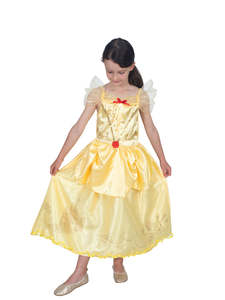 75 And Under: Belle Storyteller Deluxe Costume for Kids - Disney Beauty and the Beast