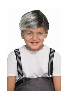 25 And Under: Old Man Wig for Kids