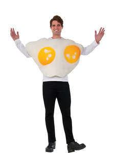 50 And Under: Eggs Costume for Adults