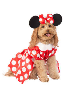 Minnie Mouse Costume for Pets - Disney Mickey Mouse