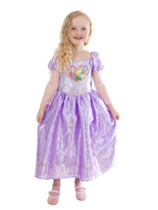Rapunzel Loveheart Girls Costume - Disney Tangled