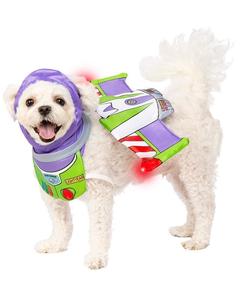 45 To 60: Buzz Lightyear Light-Up Accessory Set for Pets - Disney Pixar Toy Story