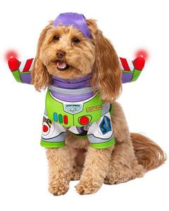 Costumes Starting With B: Buzz Lightyear Light-Up Costume for Pets - Disney Pixar Toy Story
