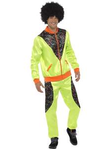 80s Retro Shell Suit Costume for Adults