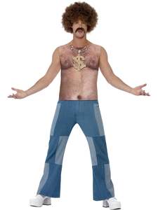 70s Hairy Chest Top for Adults