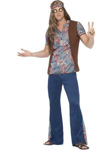 Decades Costumes: Orion the Hippie Costume for Adults