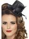 Black Mini Top Hat for Adults