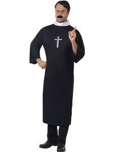 50 And Under: Priest Robe Costume for Adults