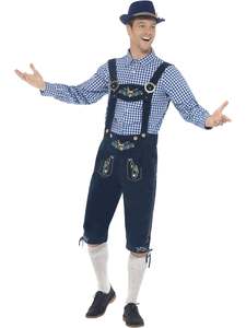 Bavarian Traditional Deluxe Costume for Adults