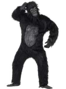 Zoo Animal Costumes: Gorilla Deluxe Costume for Adults