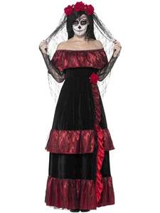 Costumes Starting With D: Day of the Dead Bride Deluxe Costume for Adults