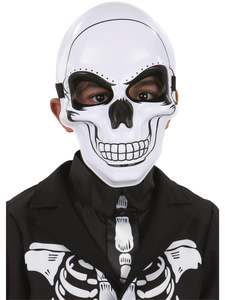 Costumes Starting With S: Skeleton Mask for Kids