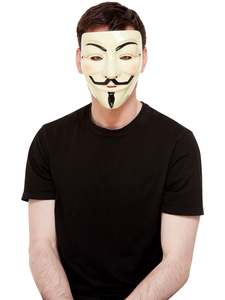 25 And Under: Guy Fawkes Mask for Adults