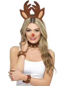 25 And Under: Reindeer Pin Up Accessory Kit for Adults