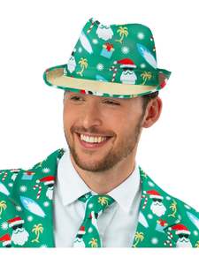 25 And Under: Australia Christmas Trilby Hat for Adults