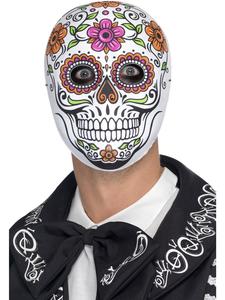 50 And Under: Senor Bones Day of the Dead Mask for Adults
