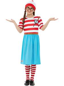 Wenda Deluxe Costume for Kids - Where's Wally