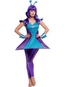 Alien Lady Deluxe Costume for Adults