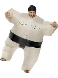 100 And Over: Sumo Wrestler Inflatable Costume for Adults