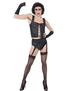 100 And Over: Frank N Furter Costume for Adults - Rocky Horror Picture Show