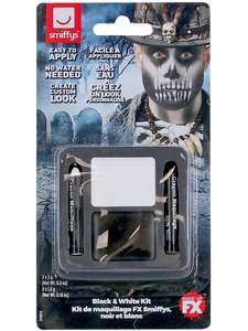 Black & White Creme Make Up FX Kit