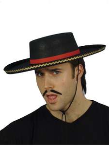 Spanish Black Hat for Adults