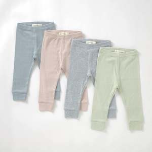 Baby And Toddler Clothing Essentials: Organic Cotton Rib Leggings