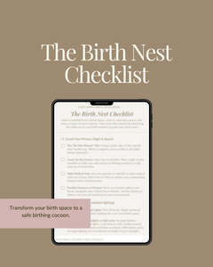 Birth Nest Checklist (PDF download)