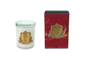 * CHRISTMAS * Cote Noire Christmas Day Candle - 450g - White Vessel with Gold Ba&hellip;