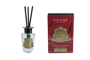 Cote Noire 100ml Diffuser - Gold Badge - Cognac & Tobacco - GMSD15024