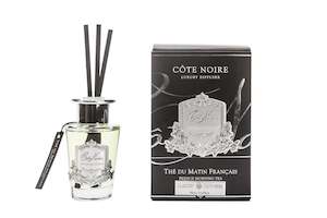 ** CLEARANCE ** Cote Noire 100ml Diffuser - Silver Badge - French Morning Tea - GMSS15001