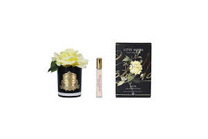 *NEW* Côte Noire Perfumed Natural Touch Single Rose - Clear - Yellow - GMRB08