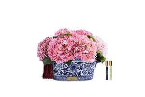 View All Flowers: NEW - Cote Noire - Grand Chinoiserie Hydrangea - Pink - GCH02