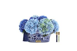 NEW - Cote Noire - Grand Chinoiserie Hydrangea - Blue - GCH03