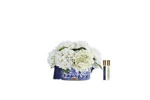 NEW - Cote Noire - Chinoiserie Hydrangea - Ivory - CH01