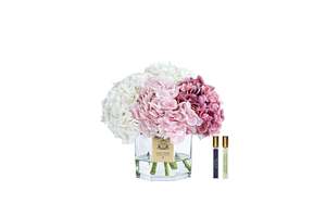 View All Flowers: NEW - Cote Noire- Classic Hydrangea Bouquet - Pink - CHB03