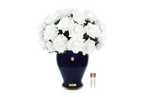 NEW Cote Noire - Imperial French Roses - White / Indigo - IMPFR01