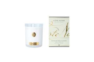 NEW - Cote Noire Soy Candle 450g - White Vessel with Gold Badge - Jasmine Flower&hellip;