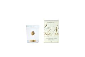 NEW Cote Noire Soy 185g Candle - White Vessel with Gold Badge -  Jasmine Flower &hellip;