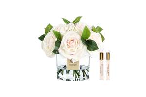 NEW - Cote Noire Classic Tea Rose Bouquet - Blush - CTB02