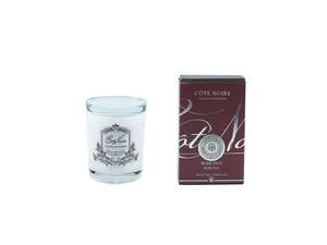 ** CLEARANCE ** Cote Noire 185g Candle - White Vessel with Silver Badge - Rose O&hellip;