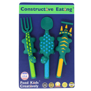 Constructive Eating- 3 Piece Cutlery Set