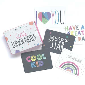 Lunchboxes: Little Lunch Notes