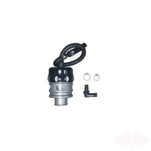 CAN AM MAVERICK X3 BILLET ALUMINUM VENT TO ATMOSPHERE BLOW-OFF VALVE KIT WITH FI&hellip;