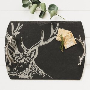 Medium Stag Slate Serving Tray – Country Outlook